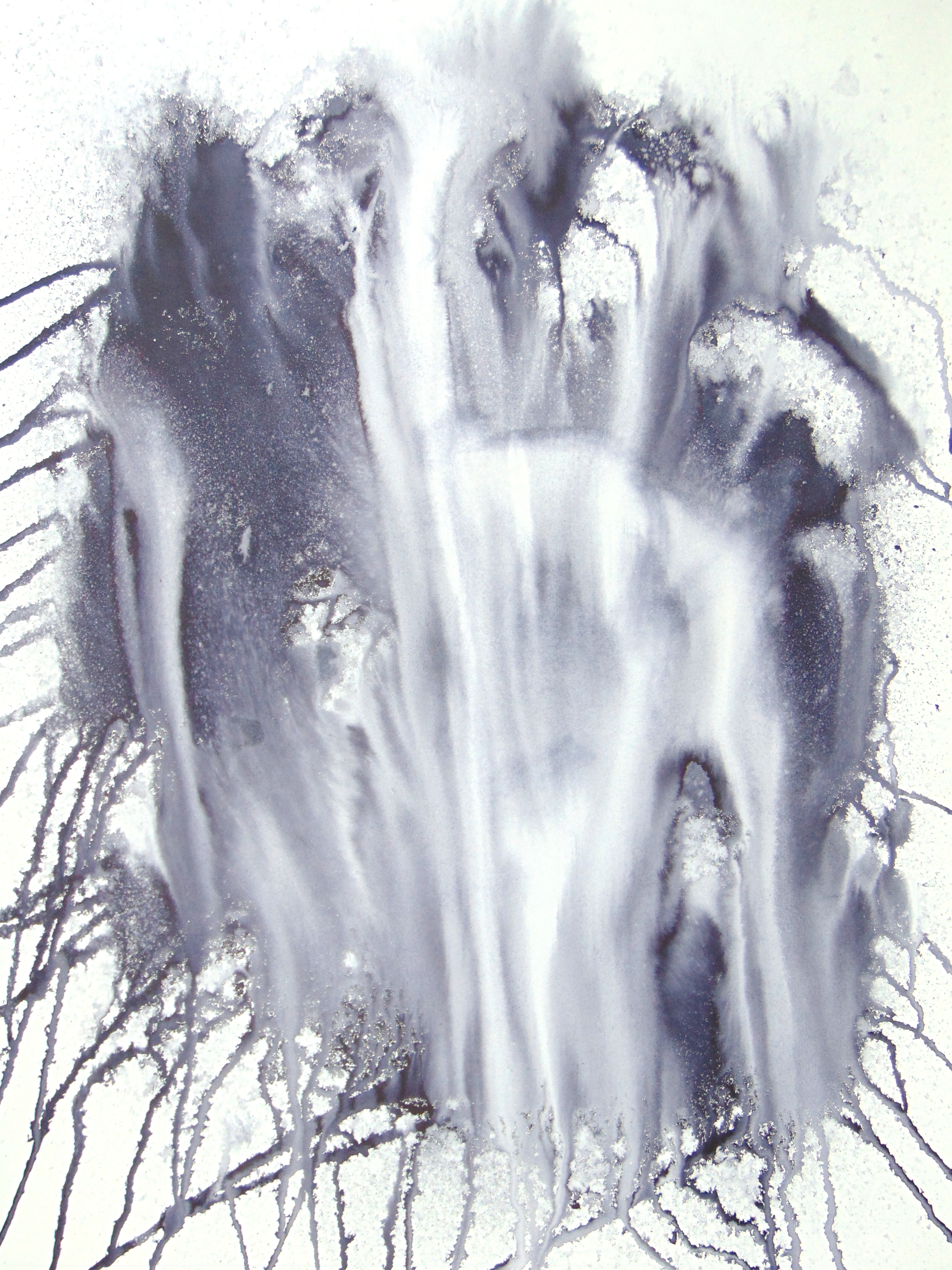 Fading Away(Ink on paper, 50 x 70cm)